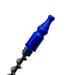 Metal Twisty Glass Blunt - Pen pipes Dab Rigs One Hitter 3 in 1 Blunt NIBO Distribution