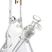 Fortune | 18" Beaker Bong – 7mm w/ Lighter Holder Glass Bong Fortune