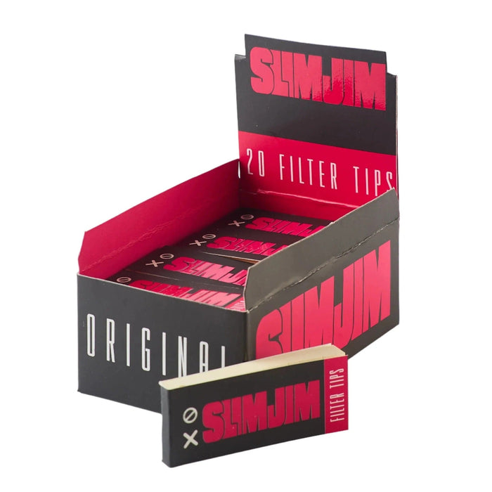 Slimjim - Original Filter Tips (Perforated) - Box of 20 — Bong Outlet ...