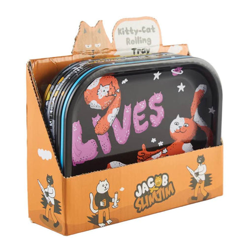 Slimjim X Jacob 9 Lives Rolling Tray - (Box of 9) Tray SLIMJIM
