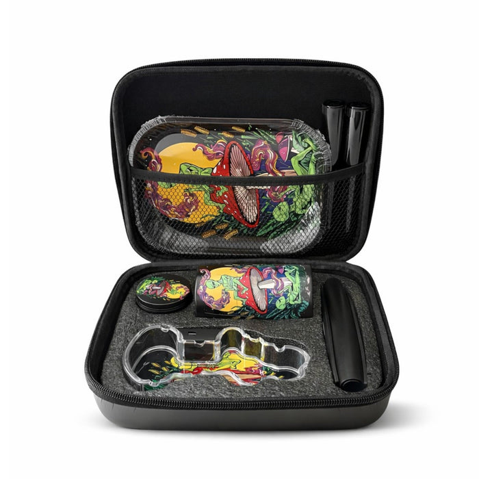 Alien Mushroom Bundle Set w/ LED Ashtray Bundle Super Supplys Inc