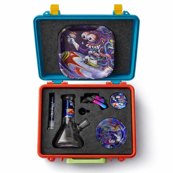 Retro Sci-Fi Alien Carrying Case Bundle Super Supplys Inc