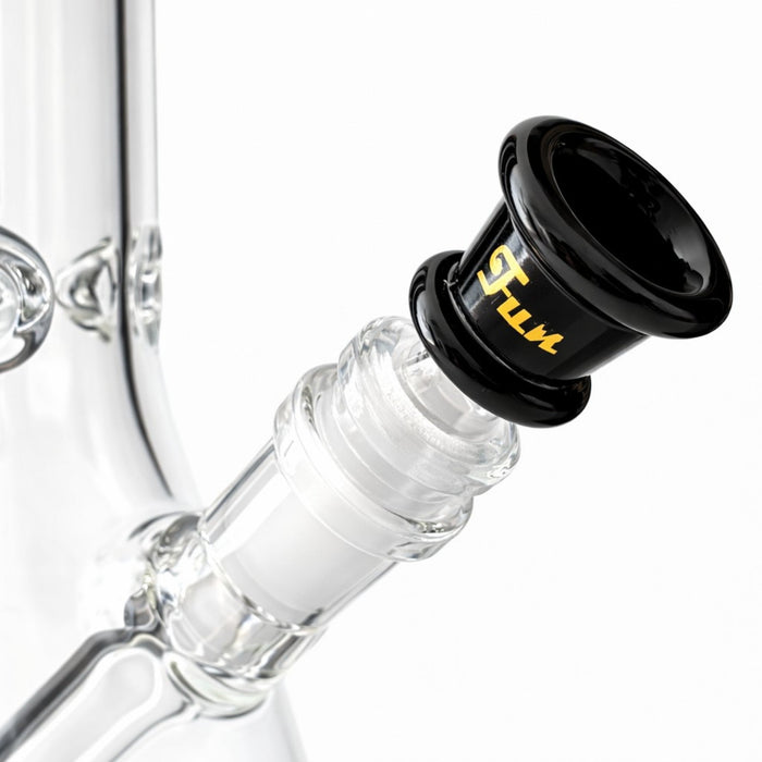 Fortune | Gold Logo 14mm Heavy Duty Glass Bowl Piece Bowl · Popper Fortune