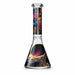 Vibe Series 10” Graphic Beaker Bong Glass Bong Super Supplys Inc