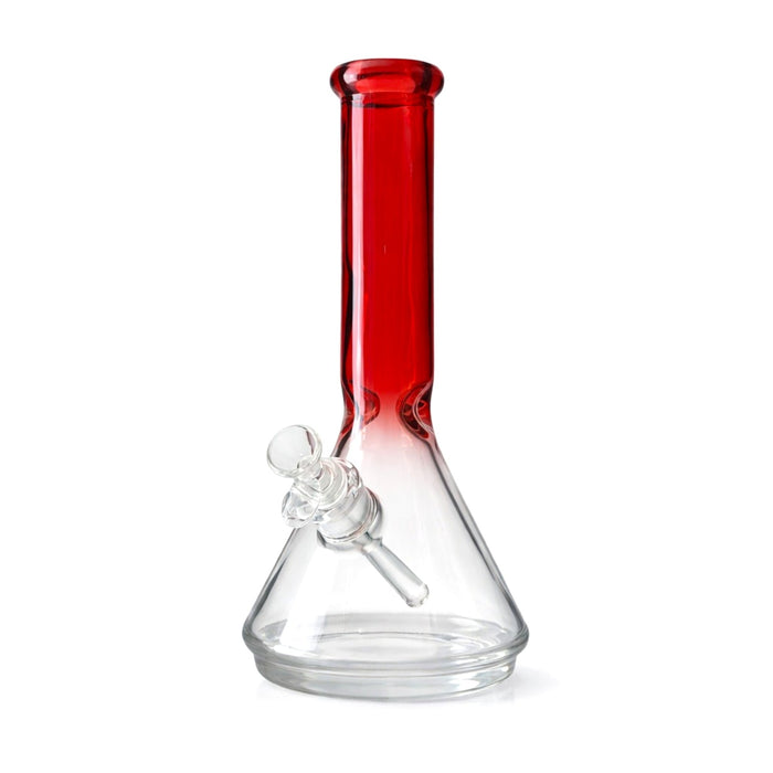 Prism Core 12.5” 7mm Heavy Glass Beaker Bong Glass Bong Super Supplys Inc Red