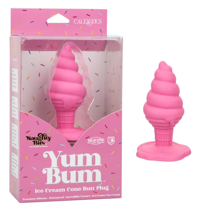 Naughty Bits Yum Bum Ice Cream Cone Butt Plug Plug JAL