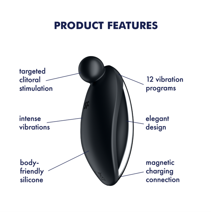 Satisfyer Spot On 2 Black Vibrator JAL