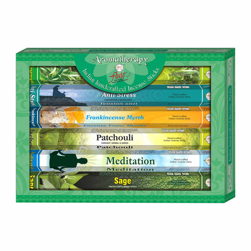 Flute | Classic Incense Gift Pack of 6 Incense SunGlow Bundle 1