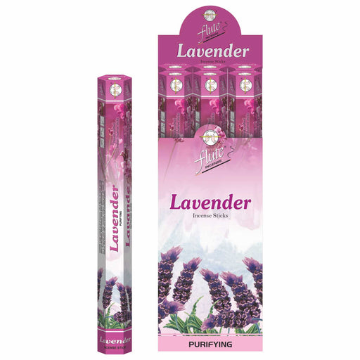 Flute | Incense Sticks- 9" Incense SunGlow Lavender