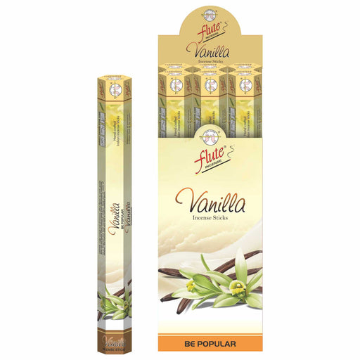 Flute | Incense Sticks- 9" Incense SunGlow Vanilla