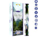 Satya | Hexagonal Incense Sticks – 9" Incense SunGlow Rain Forest
