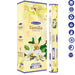 Satya | Hexagonal Incense Sticks – 9" Incense SunGlow Vanilla
