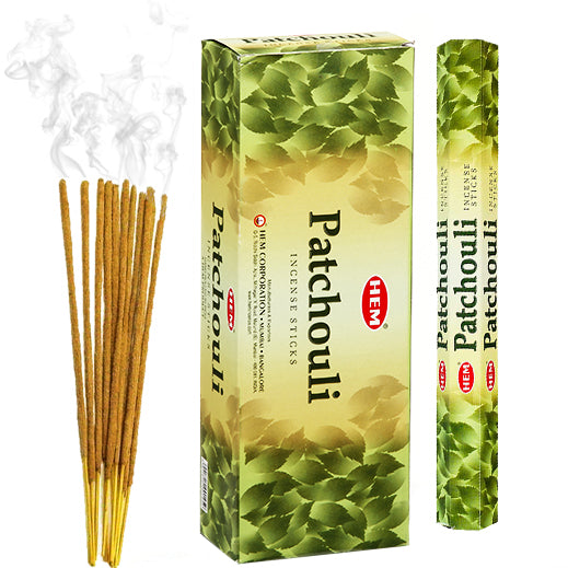 HEM | Hexa Incense Sticks – 6 Tubes / Box Incense SunGlow Patchouli