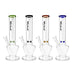 Wicked | 10" 4mm Glass Beaker Bong-4 Colours Assorted Glass Bong Super Supplys Inc