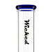 Wicked | 10" 4mm Glass Beaker Bong-4 Colours Assorted Glass Bong Super Supplys Inc