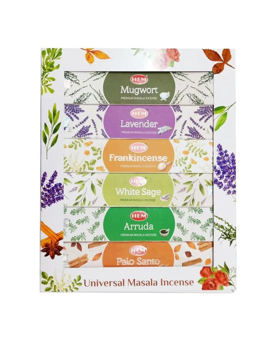 HEM | Universal Series 15G Incense Gift Pack with Incense Burner Incense SunGlow