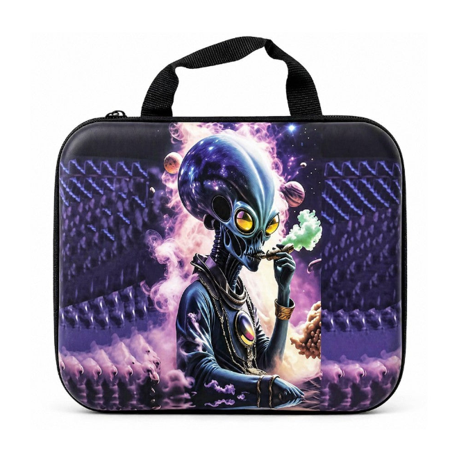 Cosmic Pulse 7.5” Juicy Box Bong Travel Kit Bundle Super Supplys Inc