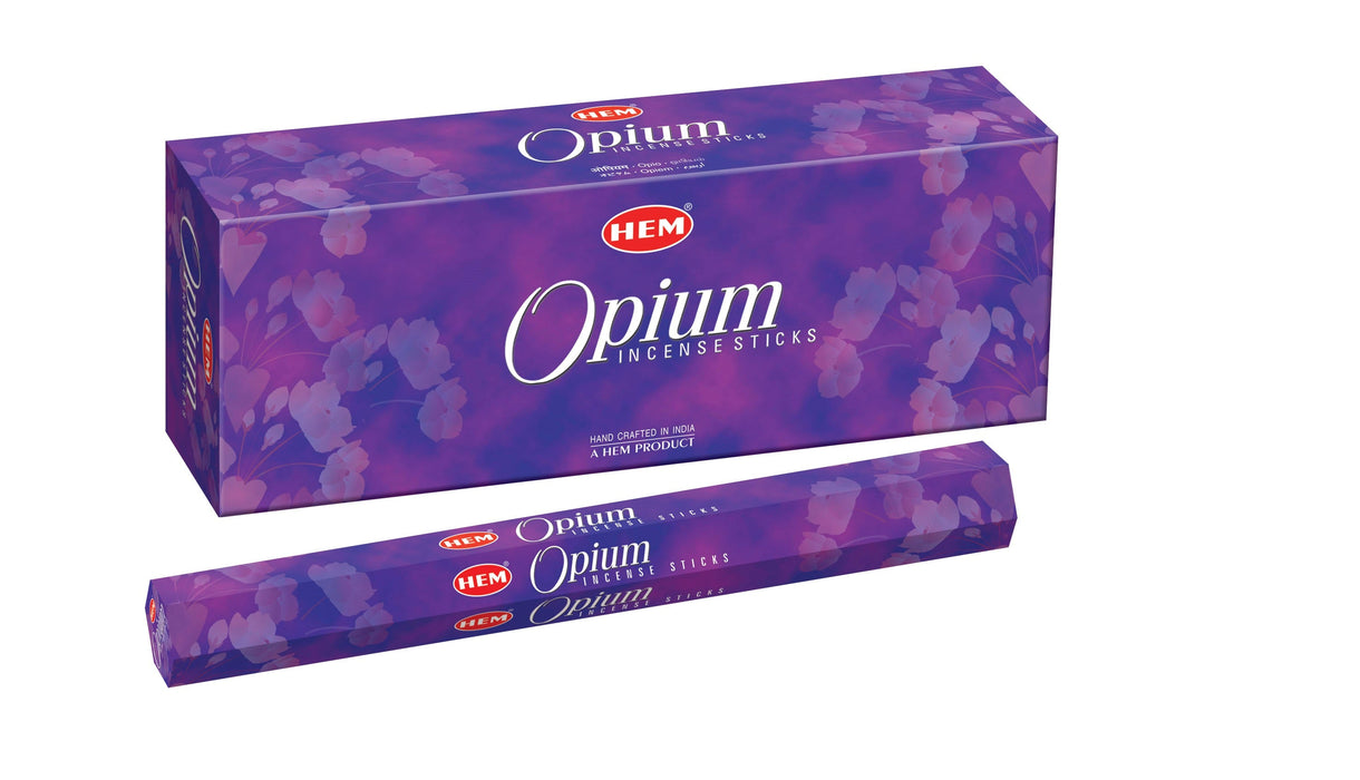 HEM | Hexa Incense Sticks – 6 Tubes / Box Incense SunGlow Opium