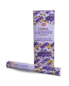 HEM | Hexa Incense Sticks – 6 Tubes / Box Incense SunGlow Copal Lavender