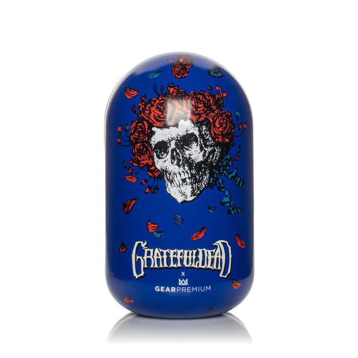 Grateful Dead x GEAR Premium® | 4.5" Bertha Spoon Hand Pipe In Collectible Tin Glass Pipe West Coast Gifts