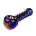 Red Eye Tek® | 4" Metallic Terminator Finish Twister Hand Pipe Glass Pipe West Coast Gifts Blue