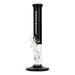 Red Eye Glass® | 11.5" Tall Black Frontside Straight Tube Glass Bong West Coast Gifts
