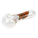 Bongjour!™ | 3.75" Clear Hand Pipe w/Decal (Assorted Decal 8 Pack) Glass Pipe West Coast Gifts