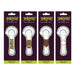 Bongjour!™ | 3.75" Clear Hand Pipe w/Decal (Assorted Decal 8 Pack) Glass Pipe West Coast Gifts