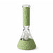Braided Grip 12.5” 7mm Beaker Bong Glass Bong Super Supplys Inc Green