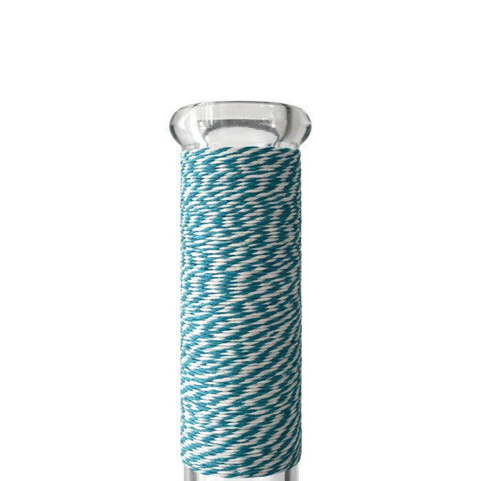 Braided Grip 12.5” 7mm Beaker Bong Glass Bong Super Supplys Inc