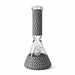 Braided Grip 12.5” 7mm Beaker Bong Glass Bong Super Supplys Inc Black