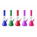 12” Dual Chamber Showerhead Perc Beaker Bong – Assorted Colors Glass Bong Super Supplys Inc