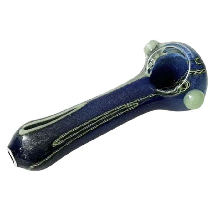 4-1/2 Multi-Color Spoon Glass Pipe-2CT Glass Pipe Super Supplys Inc