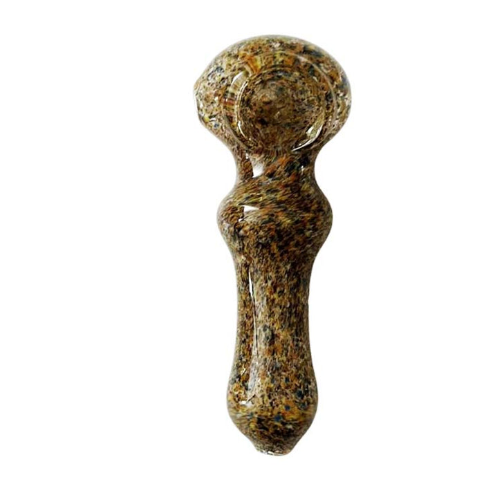 4-1/2" Sunstone Pebble Glass Pipe-Assorted Colours-2CT Glass Pipe Super Supplys Inc