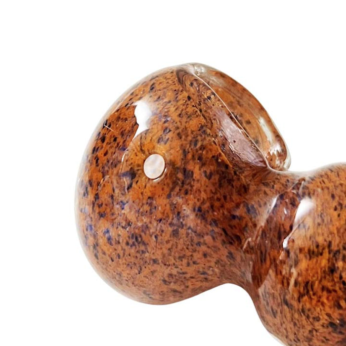 4-1/2" Sunstone Pebble Glass Pipe-Assorted Colours-2CT Glass Pipe Super Supplys Inc