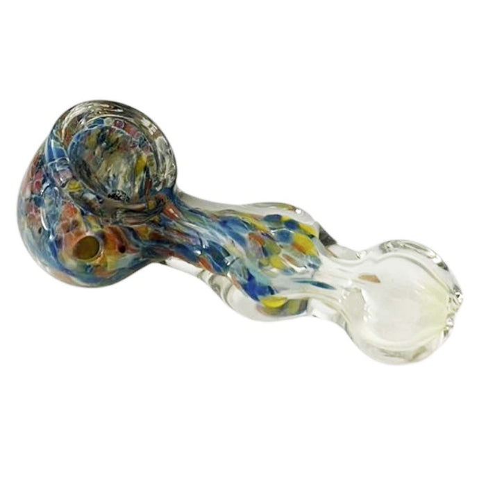 StripeWave 3" Glass Pipe-Assorted Design& Colours-2CT Glass Pipe Super Supplys Inc