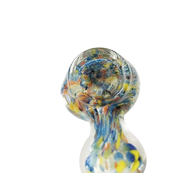 StripeWave 3" Glass Pipe-Assorted Design& Colours-2CT Glass Pipe Super Supplys Inc