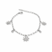 The Kush Girls | SILVER CANNABIS CHARMED BRACELET Jewelry The Kush Girls