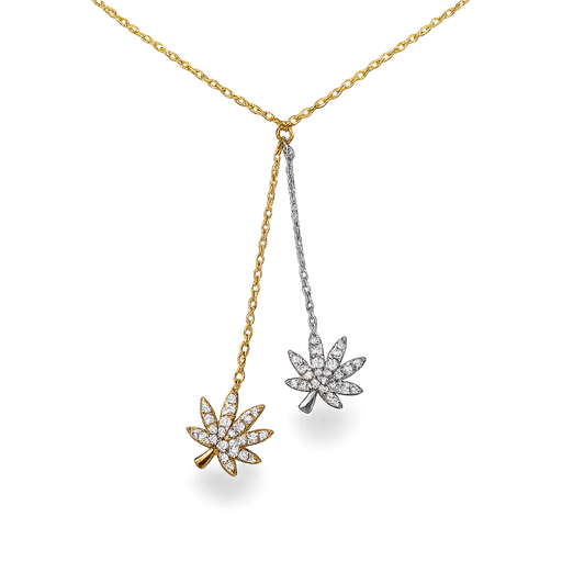 The Kush Girls | DROP DEAD CANNABIS NECKLACE Jewelry The Kush Girls