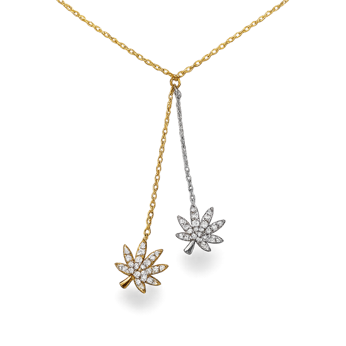 The Kush Girls | DROP DEAD CANNABIS NECKLACE Jewelry The Kush Girls