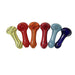 Inside-Out Havey Duty 3.5" Glass Pipe-Assorted Design-2CT Glass Pipe Super Supplys Inc