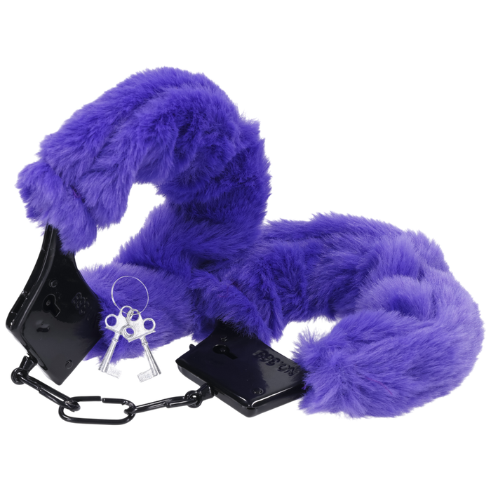 Merci Fluff Cuffs Violet Adult Toy JAL