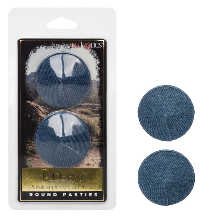 Ride 'Em Premium Denim Collection Round Pasties Intimate Apparel · Accessory JAL