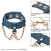 Ride 'Em Premium Denim Collection Wrist Cuffs Adult Toy JAL