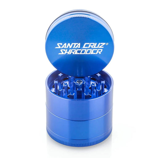 SANTA CRUZ SHREDDER | Medium 4-piece Grinder Regular Grinder Smoking Cat Distribution(S) Blue