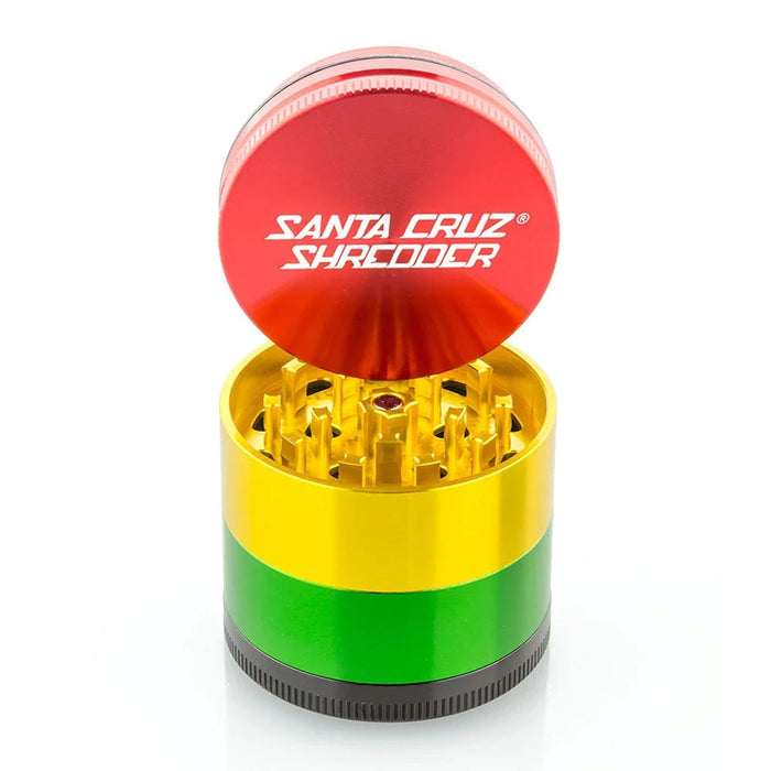 SANTA CRUZ SHREDDER | Medium 4-piece Grinder Regular Grinder Smoking Cat Distribution(S) Rasta