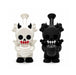 6" Devil Skull Silicone Water Pipe Resin · Silicone · Plastic Bong Super Supplys Inc