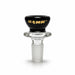 Dank 14mm Colour Bowl Piece Bowl · Popper Super Supplys Inc Black