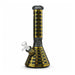 12.5" Plaid Beaker Bong with Gift Box Glass Bong Super Supplys Inc Black