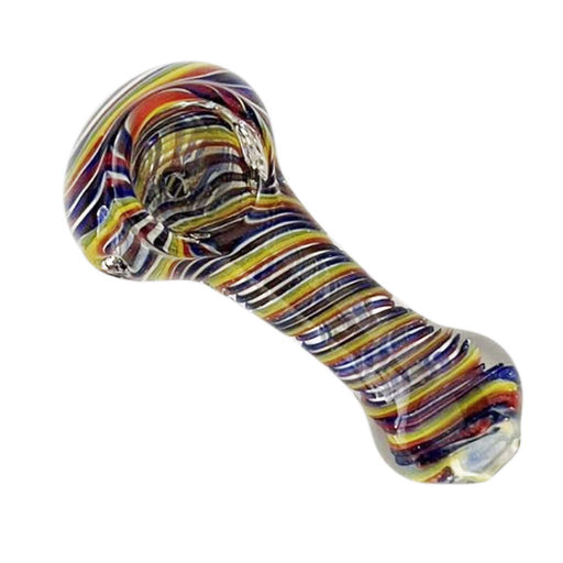 3-1/2" PrismFlow Heavy Glass Pipe-Assorted-2CT Glass Pipe Super Supplys Inc